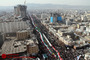راهپیمایی پرشور 22 بهمن در مشهد