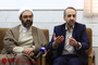 دیدار رئیس رسانه ملی با مراجع تقلید و علمای قم 