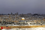 بارش برف در بيت المقدس