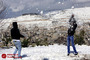 بارش برف در بيت المقدس