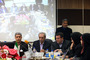نشست رسانه ای وزرای صنعت ، معدن و اقتصاد در اتاق بازرگانی ایران