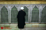 رییس جمهور در حرم حضرت معصومه (س) 