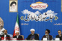 جلسه شورای عالی استان و نشست خبری رئیس جمهور - قم 