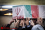 مراسم تشییع پیکر ۳ شهید گنام دفاع مقدس در تهران