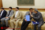 استقبال رسمی رئیس مجلس کویت از دکتر لاریجانی