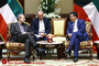 دیدار علی لاریجانی رییس مجلس با نایب رییس مجلس مغرب