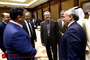 دیدار علی لاریجانی رییس مجلس با نایب رییس مجلس مغرب