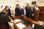 بازدید علی لاریجانی از مجلس قطر