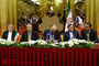 حضور دکتر لاریجانی در نشست خبری در قطر