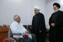 دیدار نوروزی دکتر روحانی با جانبازان مرکز توانبخشی امام خمینی(ره)
