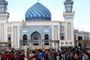 مراسم تشییع خواهر گرامی رهبر معظم انقلاب 