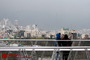 گردشگران نوروزی در پل طبیعت