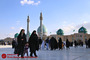 مسافران نوروزی در قم 