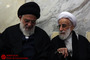 مراسم ترحیم همسر آیت الله جنتی در تهران