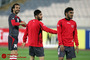 تمرین تیم های فوتبال پرسپولیس و النصر عربستان