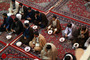 مراسم عمامه گذاری طلاب توسط آیت الله مکارم شیرازی - قم