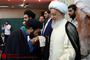 مراسم عمامه گذاری طلاب توسط آیت الله مکارم شیرازی - قم