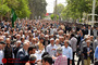 راهپیمایی نمازگزاران کرجی در اعتراض به اقدامات اخیر عربستان 