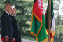 مراسم استقبال رسمی از رییس جمهوری افغانستان