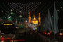 آذین بندی حرم مطهر رضوی در شب ولادت امیرالمومنین 