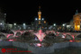 آذین بندی حرم مطهر رضوی در شب ولادت امیرالمومنین (ع)