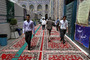 مراسم اعتکاف در مسجد جامع گوهرشاد در حرم مطهر امام رضا (ع)