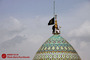 تعویض پرچم گنبد شاهچراغ(ع)