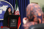 نشست خبری مرضیه افخم سخنگوی وزارت امور خارجه