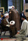 مراسم عمامه گذاری طلاب توسط آیت الله مصباح یزدی - قم 