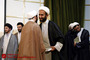 مراسم عمامه گذاری طلاب توسط آیت الله مصباح یزدی - قم 