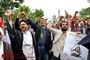 راهپیمایی نمازگزاران مشهدی در حمایت از مردم یمن 