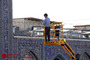 آماده سازی حرم مطهر رضوی در آستانه عید مبعث