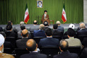 دیدار رئیس و نمایندگان مجلس شورای اسلامی با رهبر معظم انقلاب