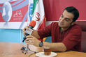 حضور کوروش سلیمانی روی صندلی سین جیم باشگاه خبرنگاران
