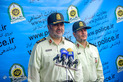 مراسم صبحگاه نیروی انتظامی در استان البرز با حضور فرمانده ناجا