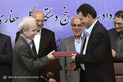مراسم امضای قرارداد ساخت پنج دستگاه دکل حفاری دریایی