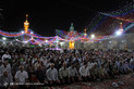 آذین بندی و چراغانی حرم رضوی در شب نیمه شعبان