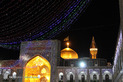 آذین بندی و چراغانی حرم رضوی در شب نیمه شعبان