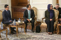 دیدار رئیس کمیسیون روابط خارجی سنای مکزیک با ظریف