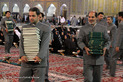 مراسم ترتیل خوانی قرآن کریم در حرم امام رضا(ع)