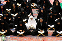 مراسم ترتیل خوانی قرآن کریم در حرم مطهر شاهچراغ(ع) - شیراز