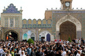 تشییع شهدای مدافع حرم در شهر ری