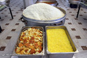 آماده سازی و پخت افطار درمهمانسرای حرم رضوی