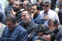 تشییع پیکر غواصان گمنام در مسجد بلال