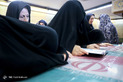 تشییع پیکر غواصان گمنام در مسجد بلال
