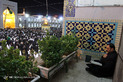 مراسم احیای شب بیست و یکم ماه مبارک رمضان در حرم مطهرامام رضا(ع) 