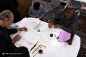مشق قدر در شب قدر توسط خوشنویسان شیرازی