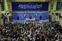 دیدار جمعی از دانشجویان با رهبر معظم انقلاب