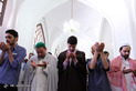 آیین اعتکاف رمضانیه در مسجد گوهرشاد حرم مطهر امام رضا(ع)