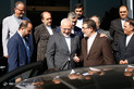 دیدار ظریف و وزیر امور خارجه ترکمنستان 